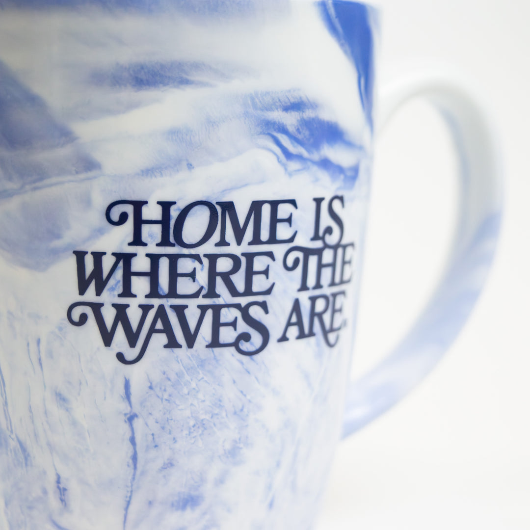 Home Is Where The Waves Are Mug