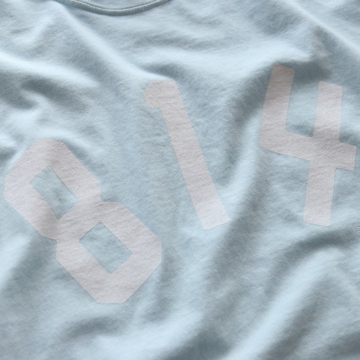 814 Basic Tee - Ice Blue