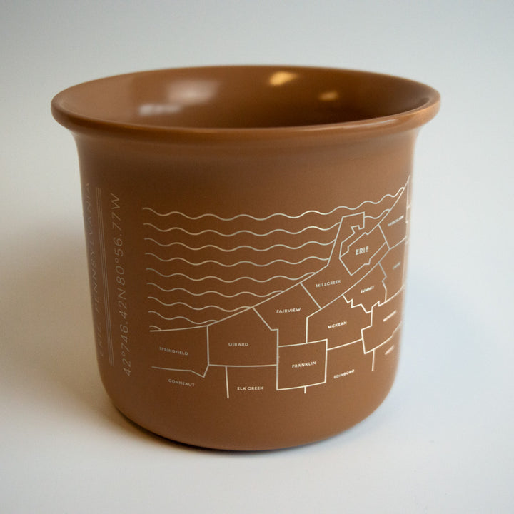 Erie County Map Mug