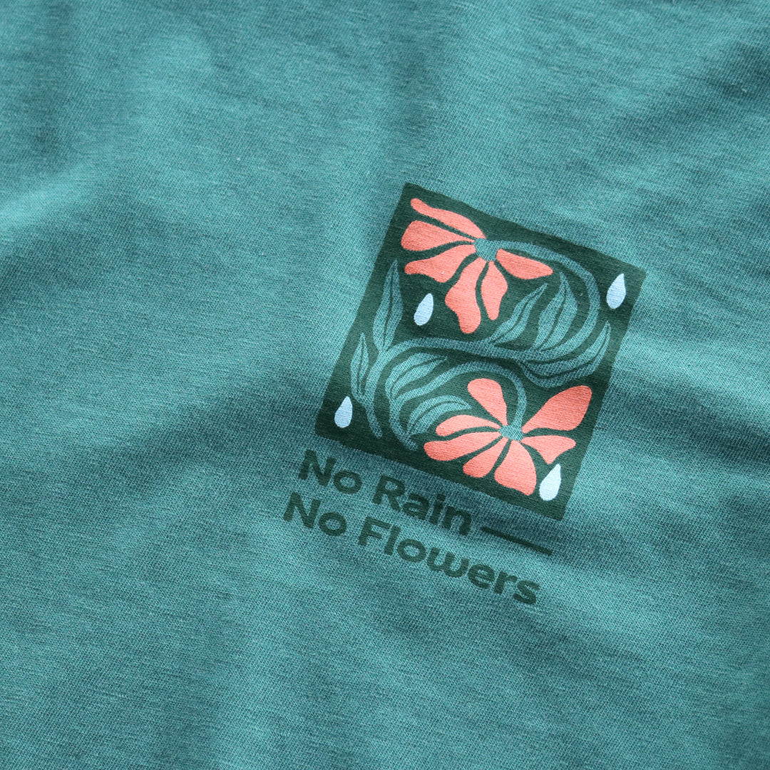 No Rain, No Flowers Tee