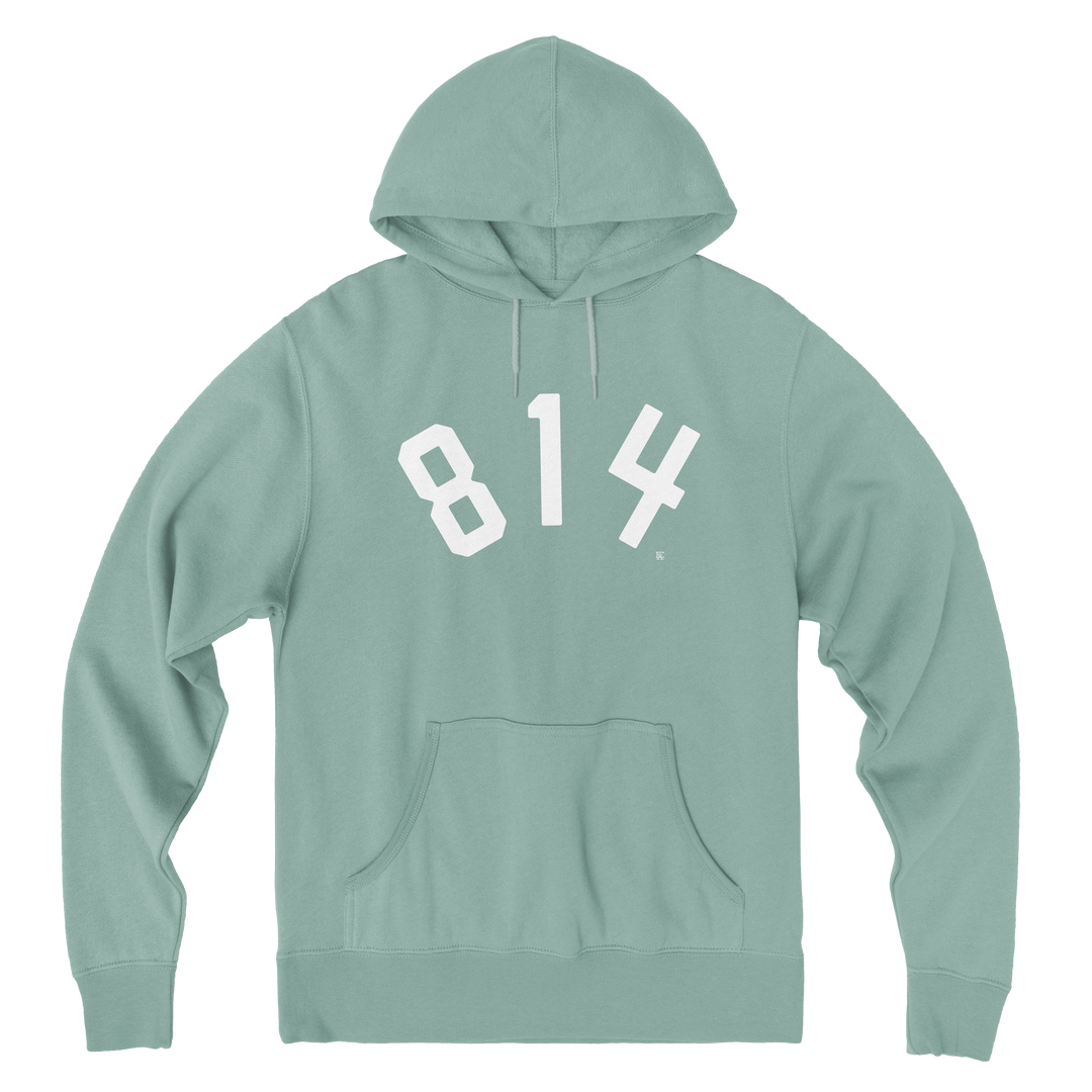 814 Lightweight Hoodie - Agave