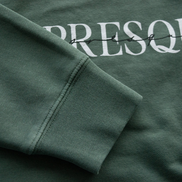 Presque Isle Script Crewneck