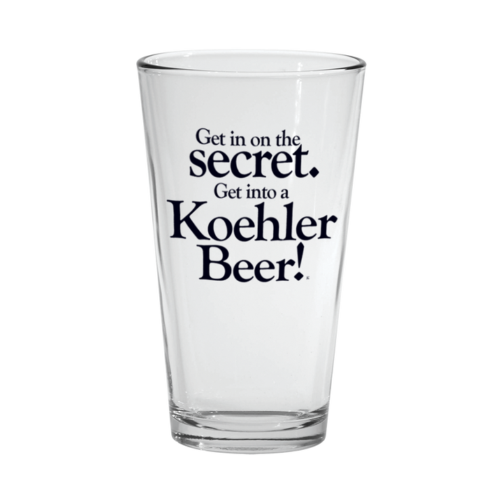 Get Into a Koehler Pint Glass