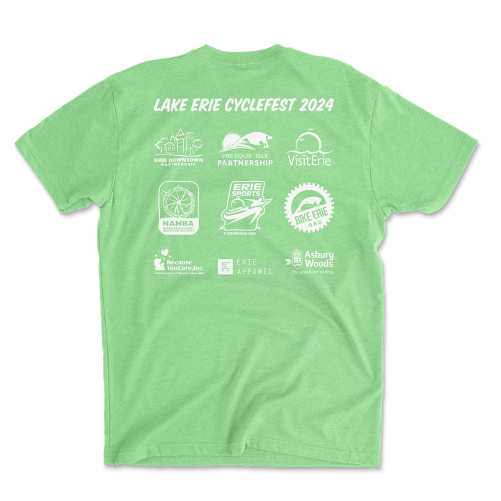 Lake Erie Cyclefest 2024 Tee
