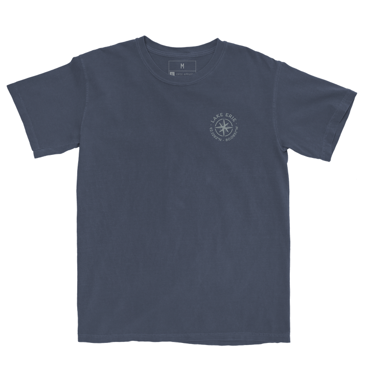 Vintage Lake Erie Map Tee