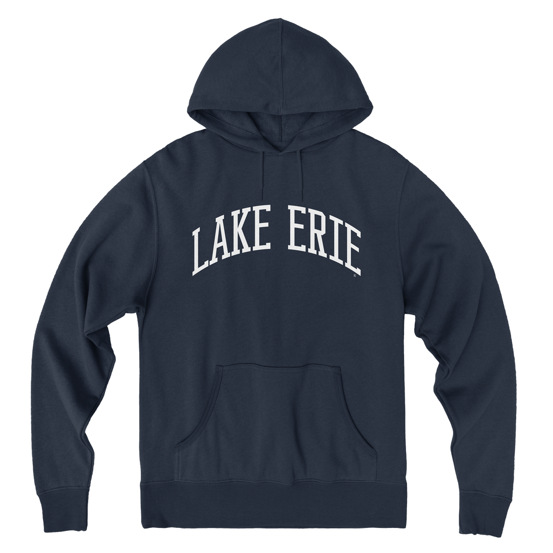 Lake Erie Block Lightweight Hoodie
