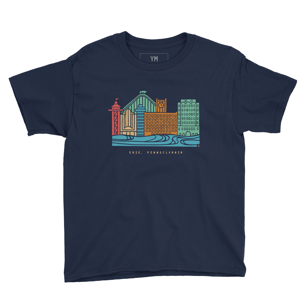 Skyline Block Youth Tee
