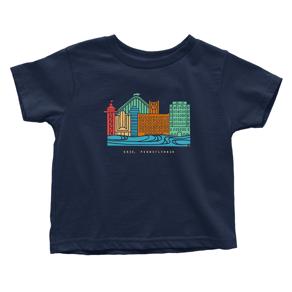 Skyline Block Toddler Tee