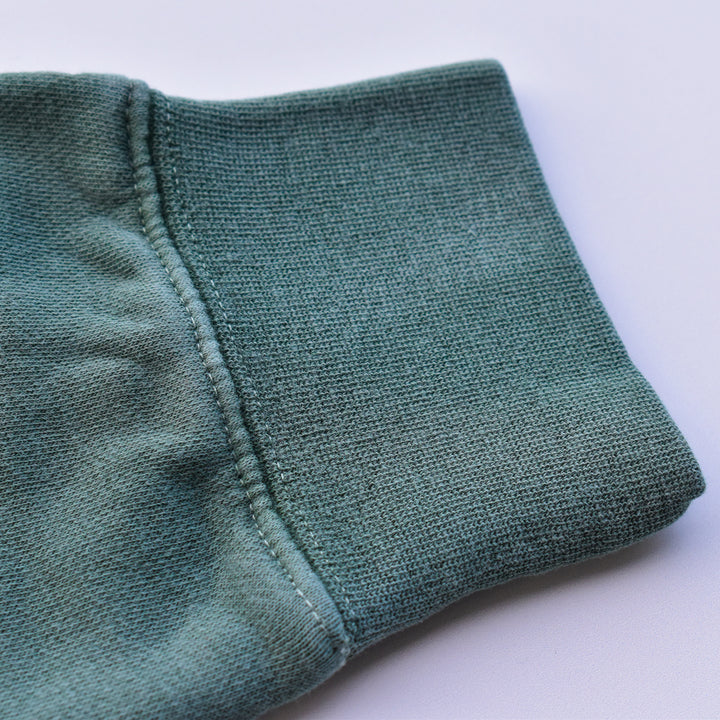 Lake Erie Script Crewneck - Moss Green