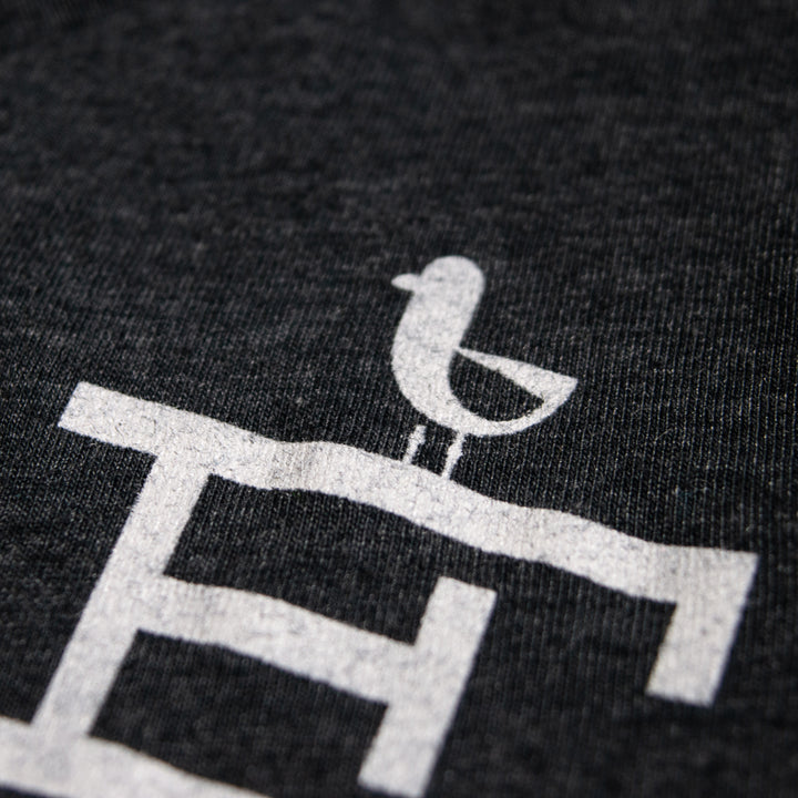 Erie Collage Youth Tee - Charcoal Black