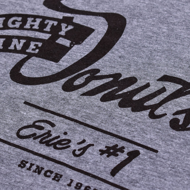 Mighty Fine Donuts Logo Tee - Heather Grey