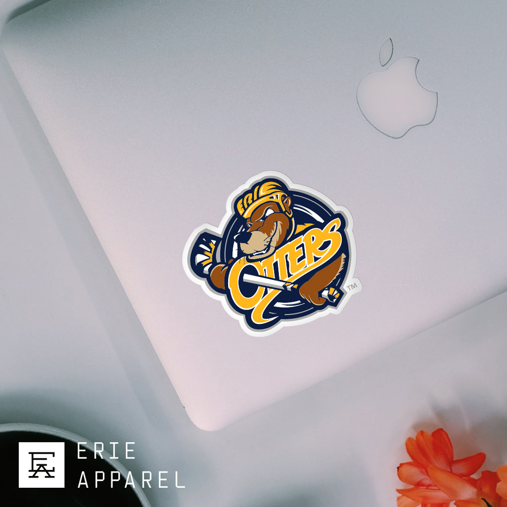 Erie Otters Primary Logo Sticker