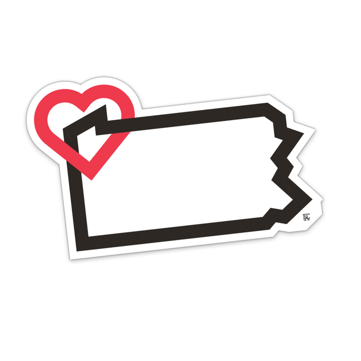 PA Love Sticker