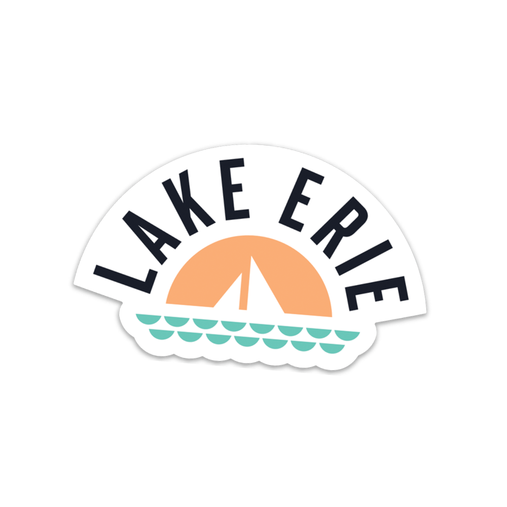 Lake Erie Basic Sticker