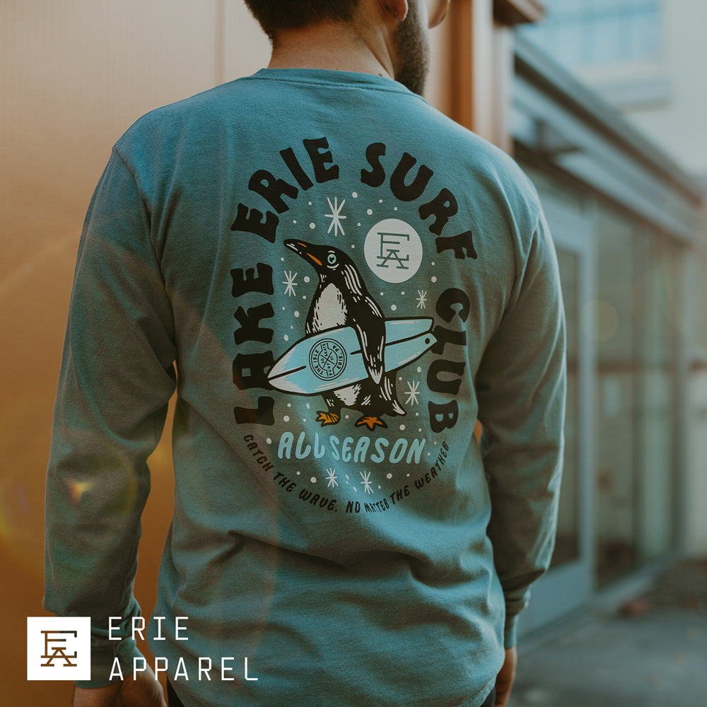 Lake Erie Surf Club Long Sleeve Tee