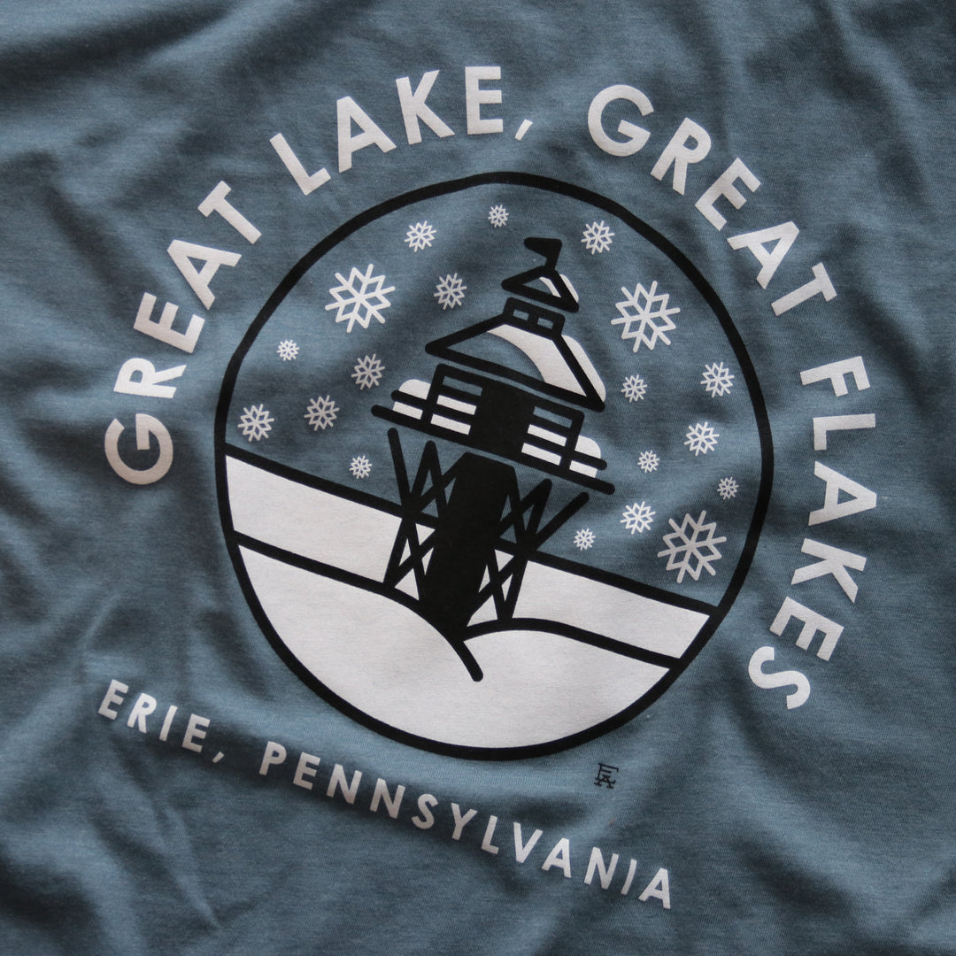 Great Lake, Great Flakes Tee