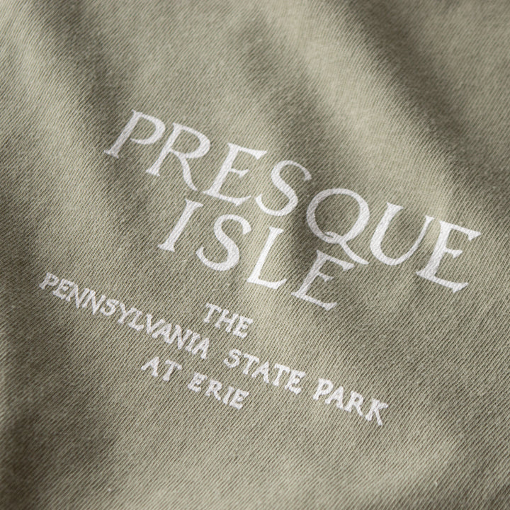 Vintage Presque Isle Map Tee