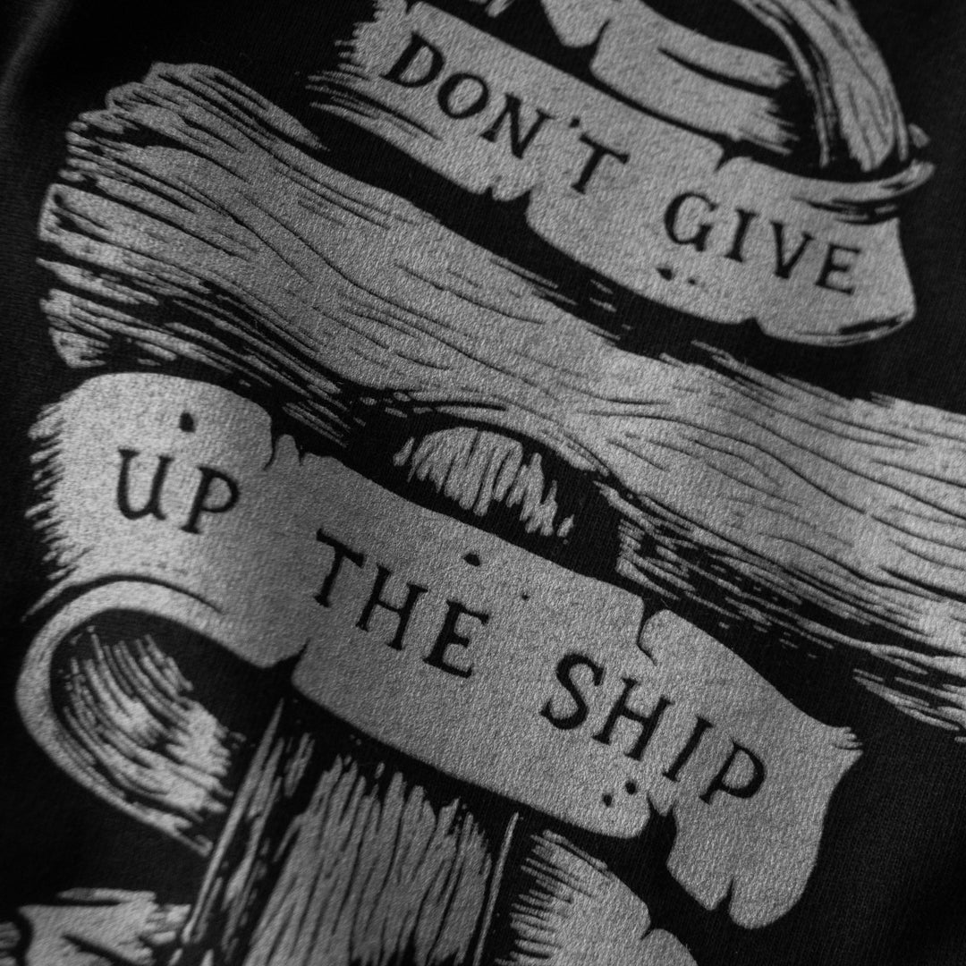 Don't Give Up The Ship Scroll Tee