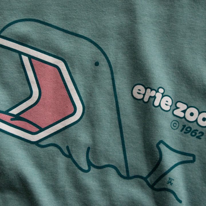 Erie Zoo Vintage Whale Youth Tee