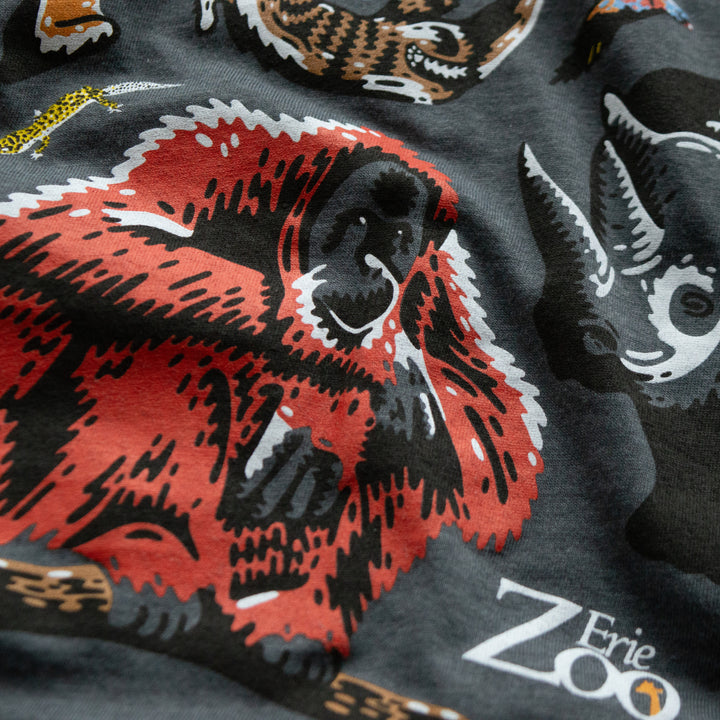 Erie Zoo Animal Collage Tee