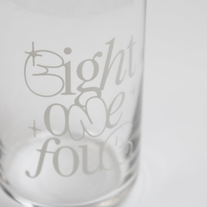 Eight One Four Graffiti Pint Glass