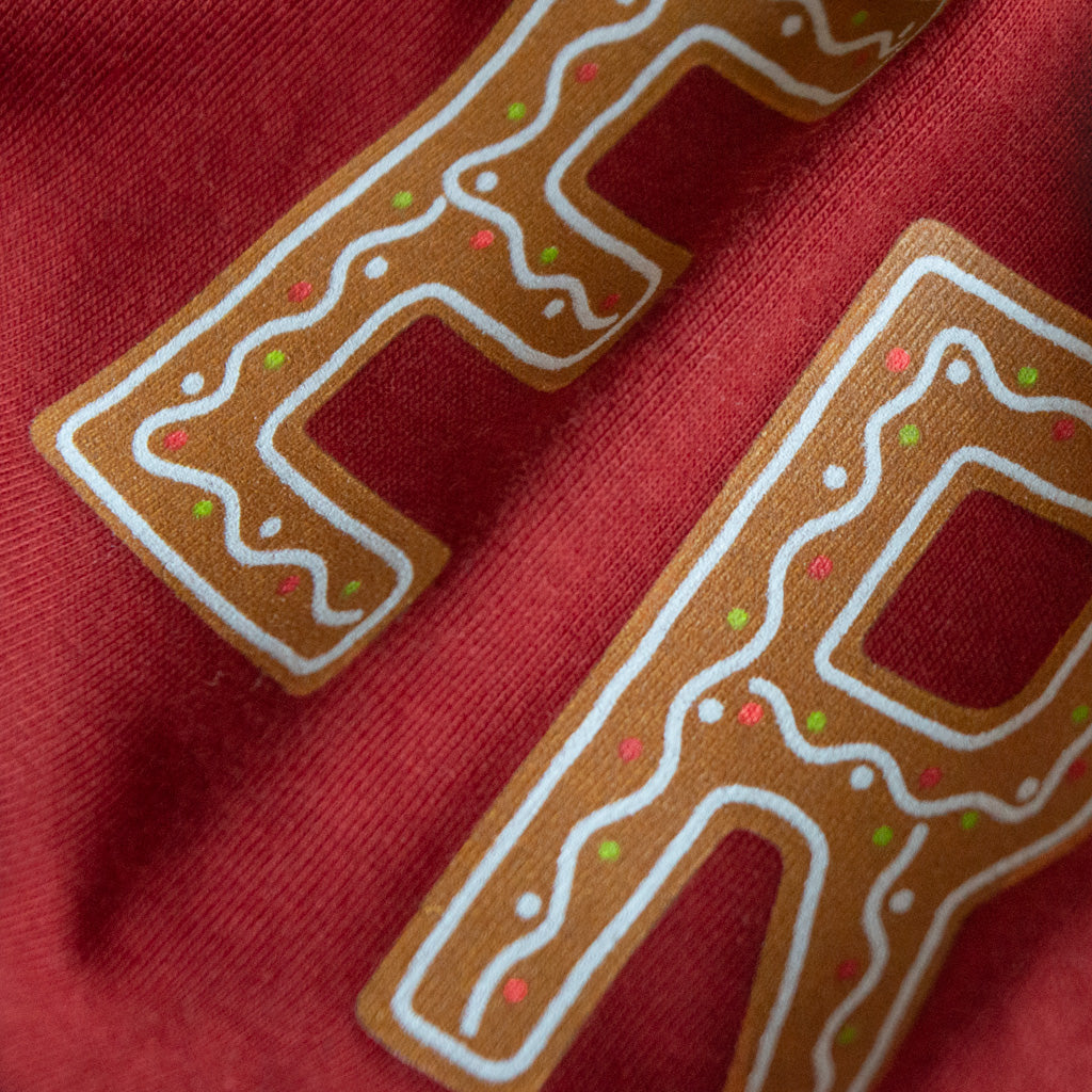 Erie Gingerbread Youth Long Sleeve Tee