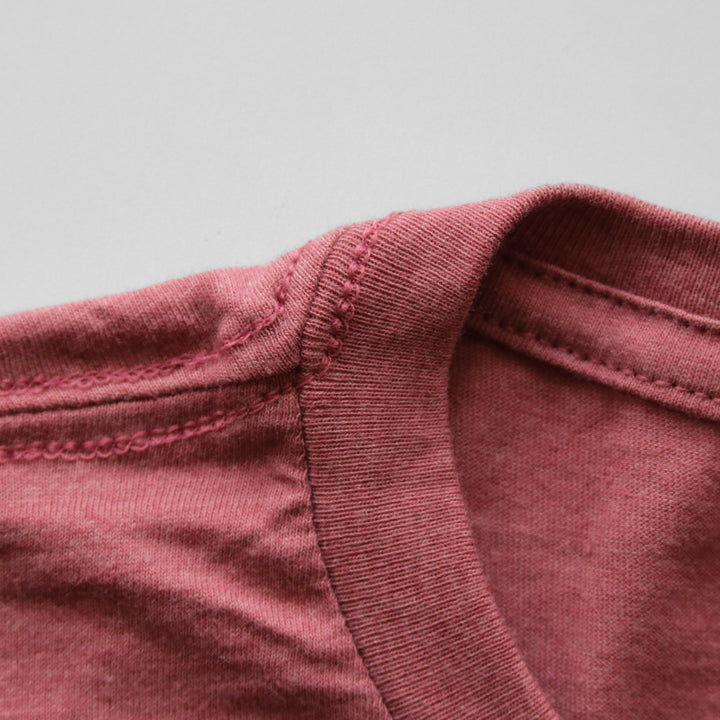 Erie Skyline Tee - Heather Mauve