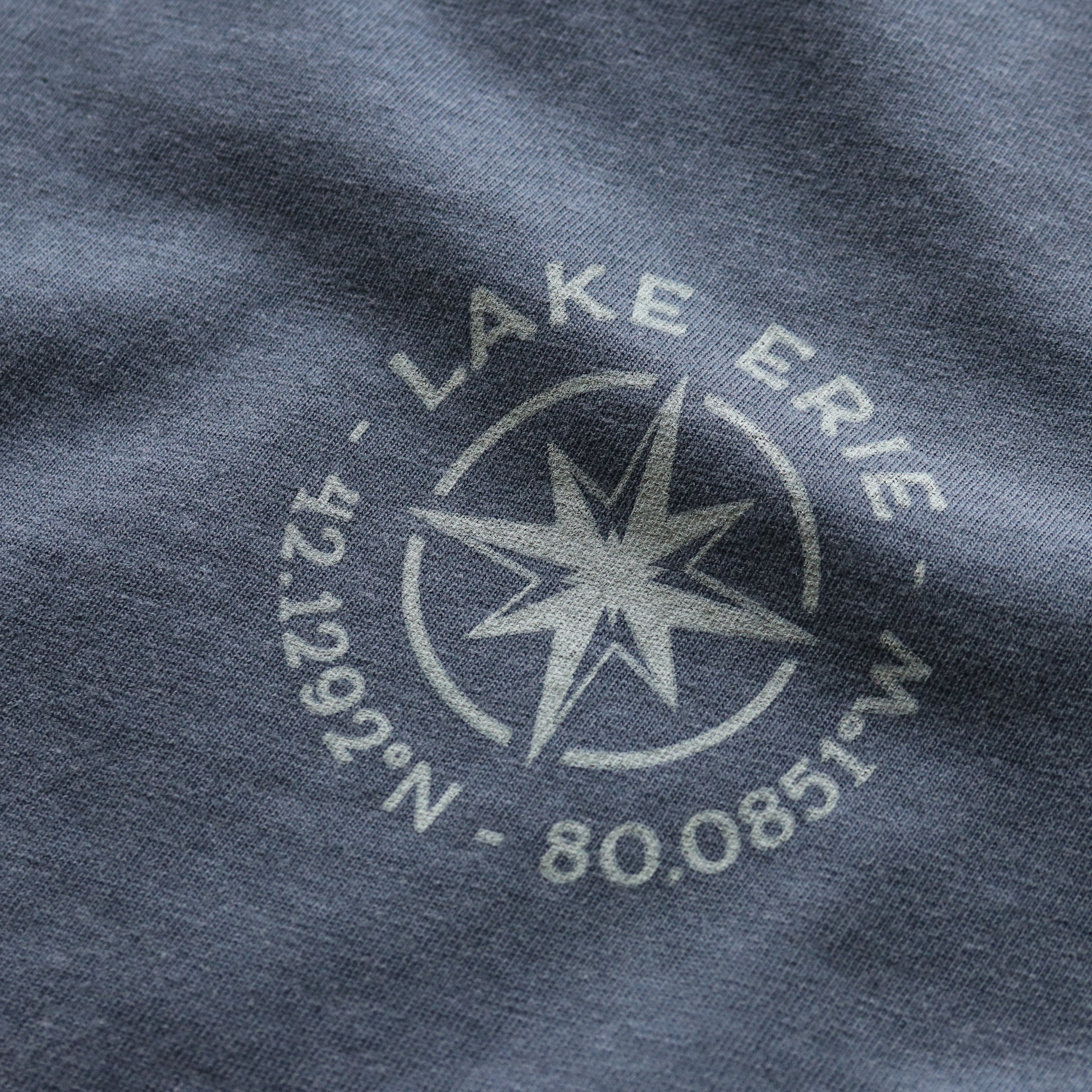 Vintage Lake Erie Map Tee