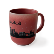 Santa Skyline Mug