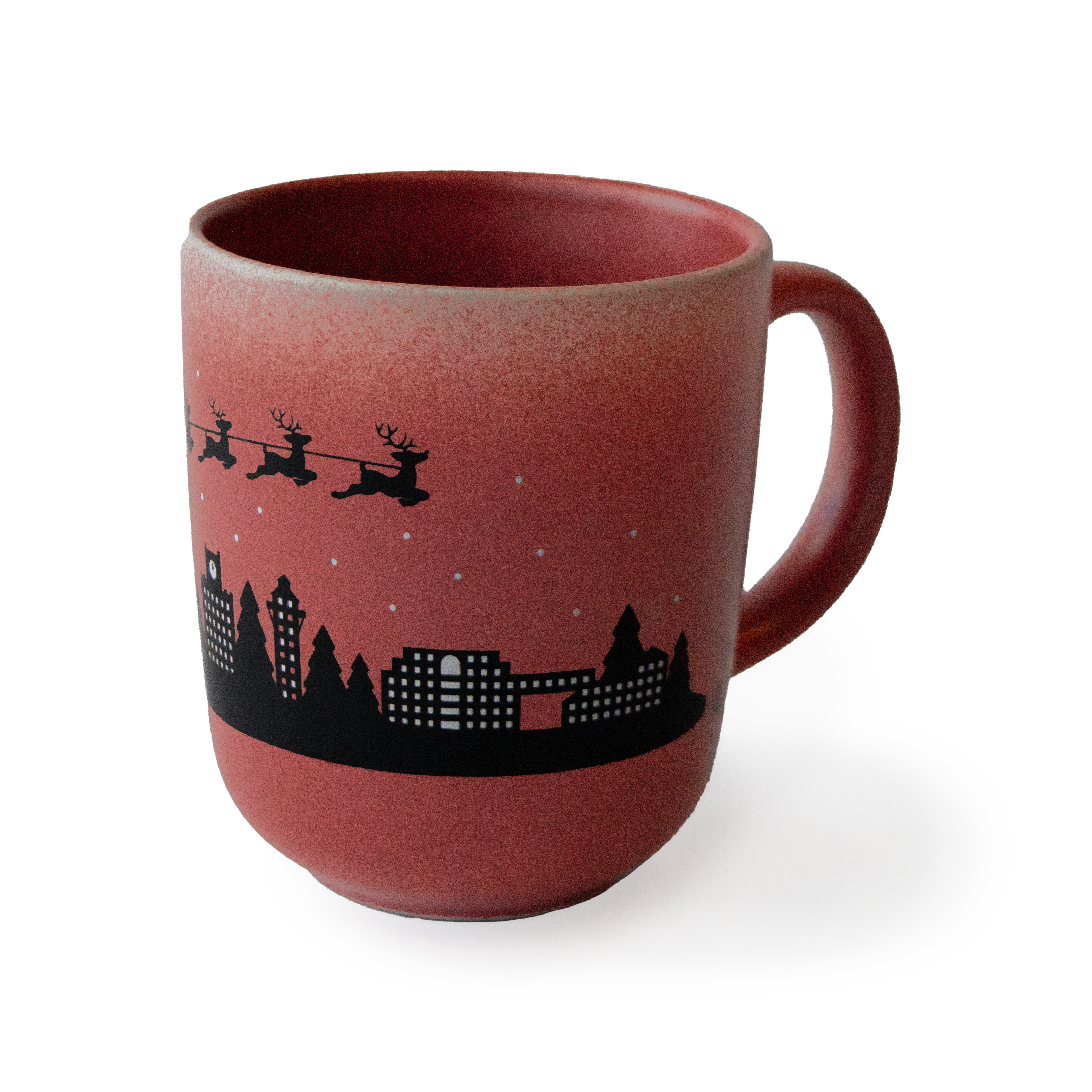 Santa Skyline Mug