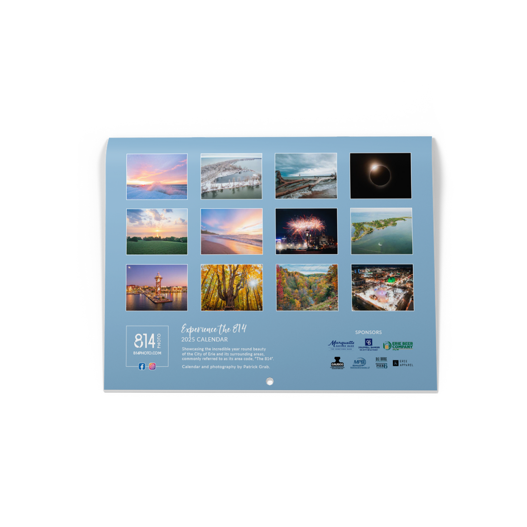 "Experience the 814" 2025 Wall Calendar"