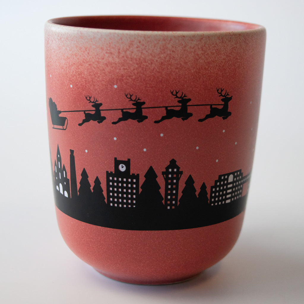 Santa Skyline Mug