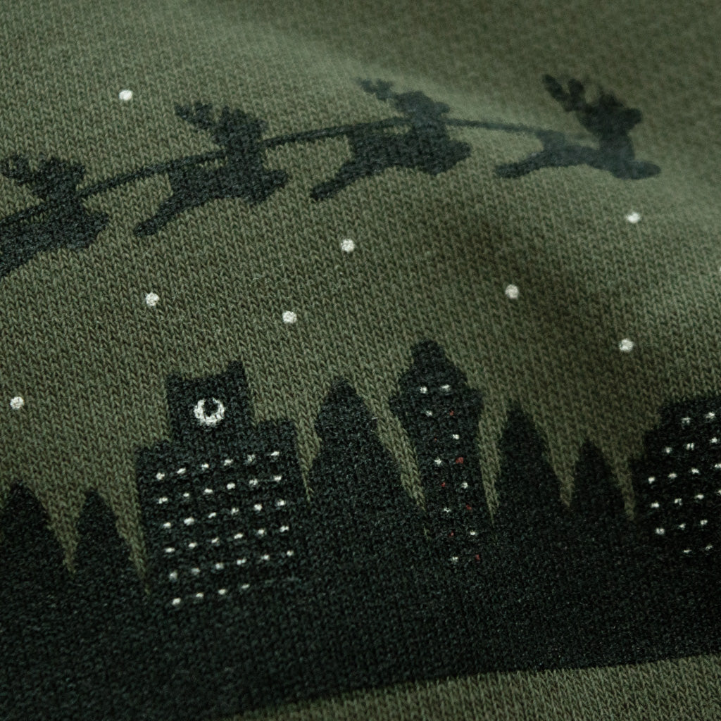 Santa Skyline Crewneck