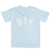 814 Basic Tee - Ice Blue
