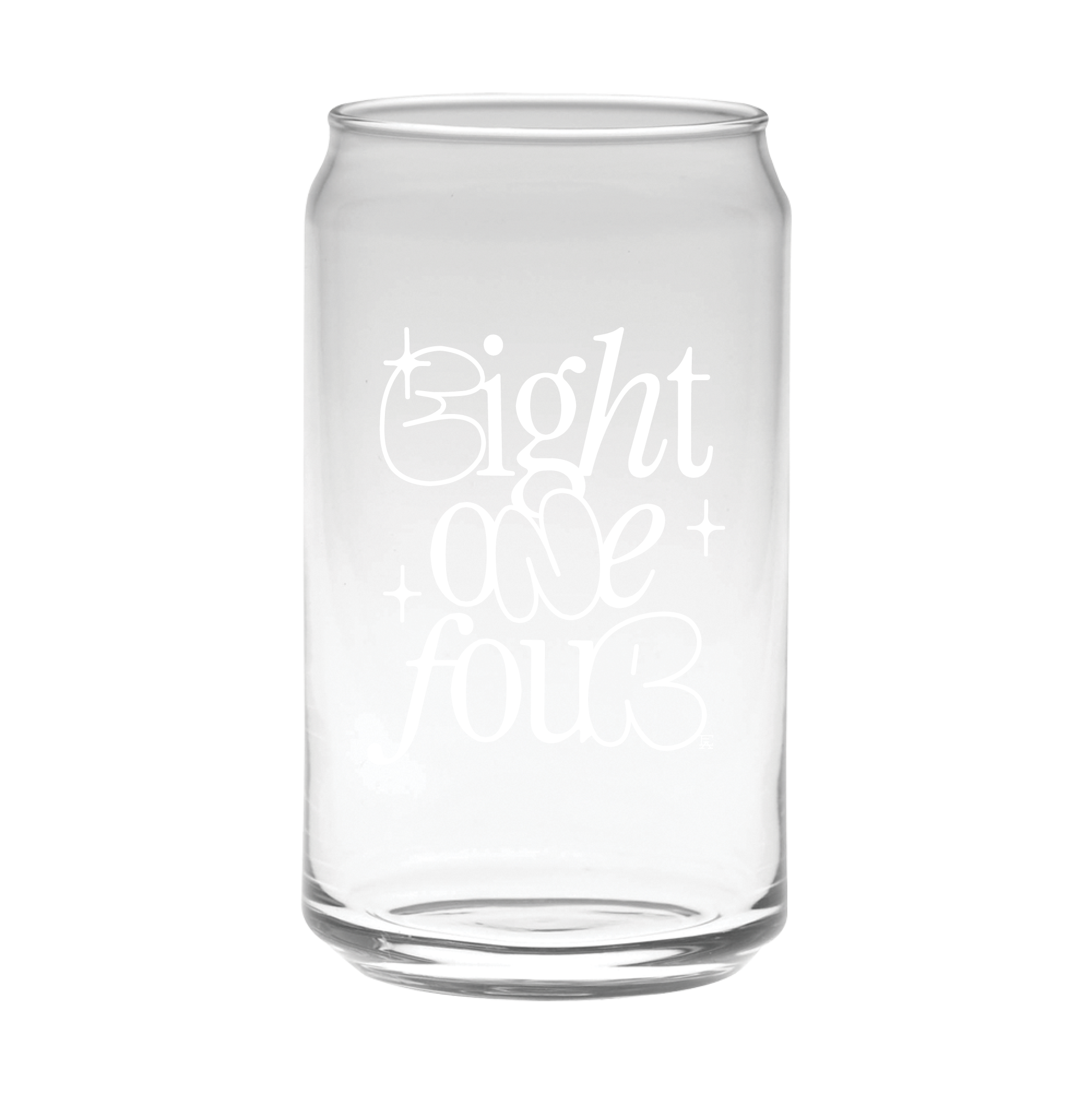 Eight One Four Graffiti Pint Glass