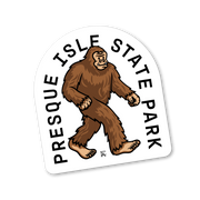 Presque Isle Bigfoot Sticker