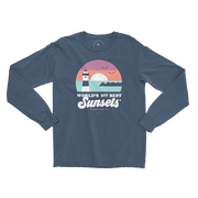 World's 3rd Best Sunsets Long Sleeve Tee
