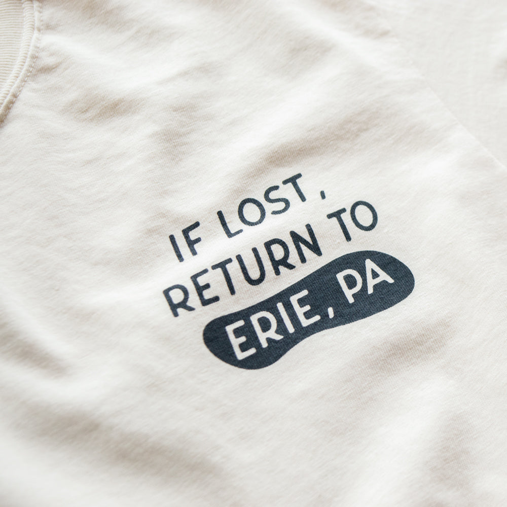 If Lost, Return to Erie, PA Tee