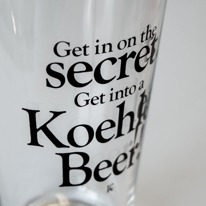Get Into a Koehler Pint Glass