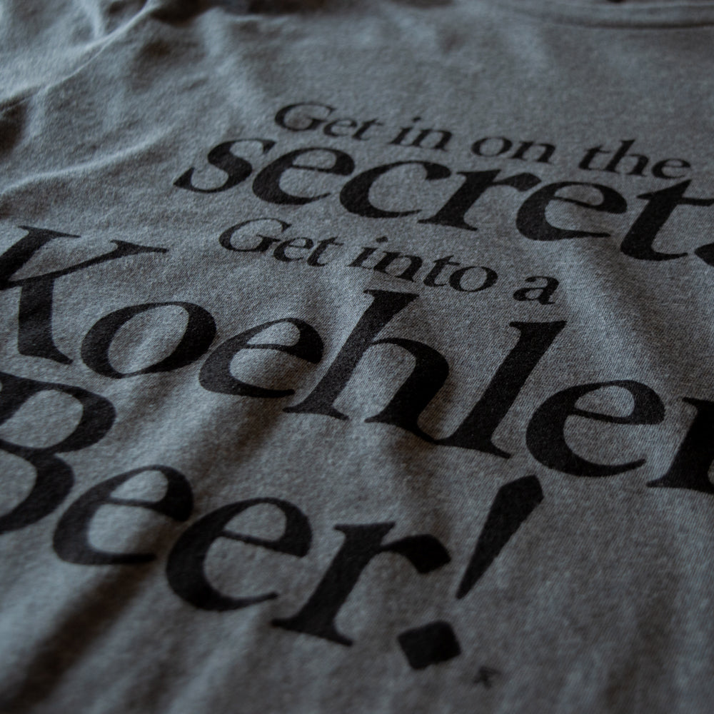 Get Into a Koehler Beer Tee