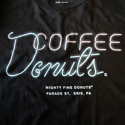 Mighty Fine Donuts Neon Tee