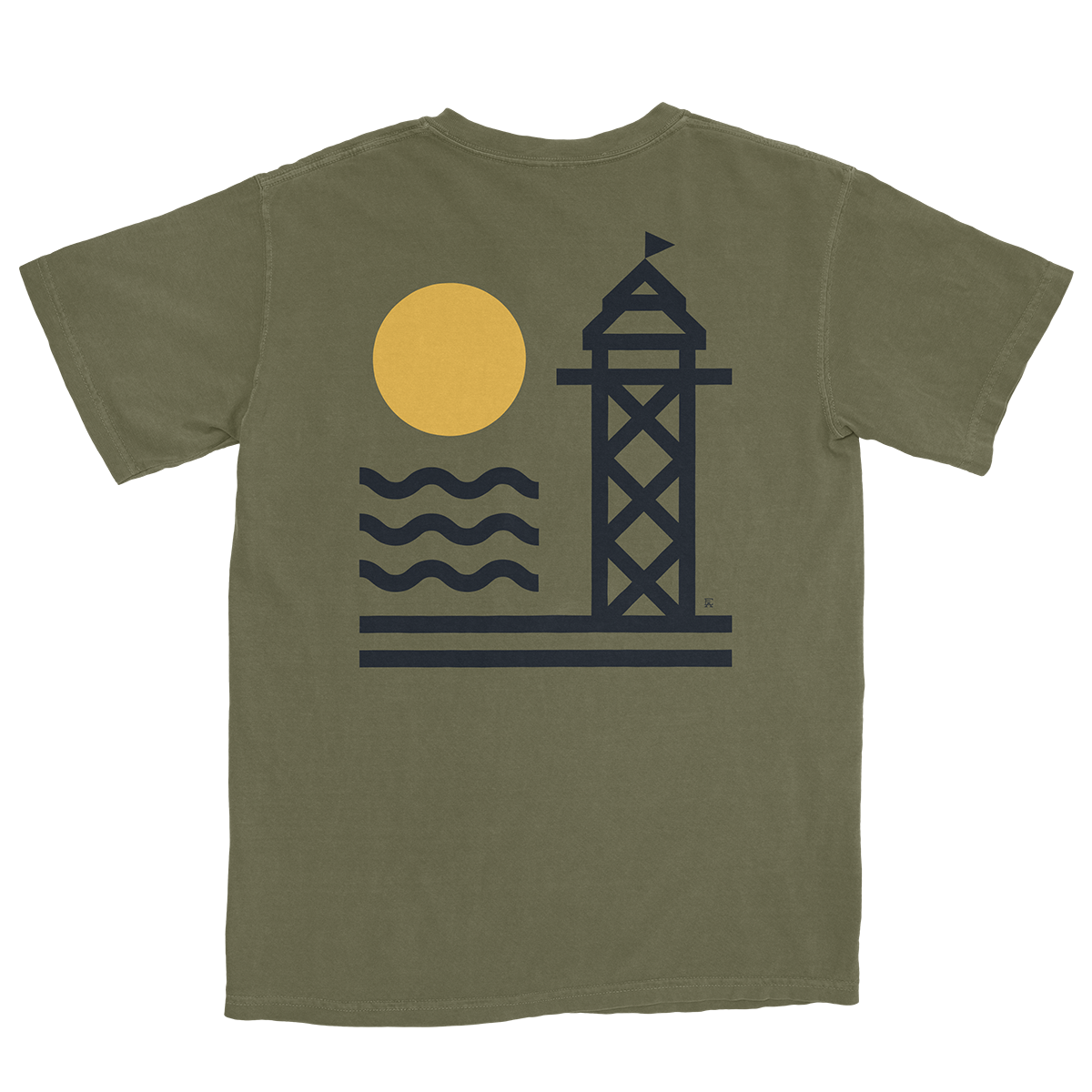 Dobbins Landing Tee - Moss