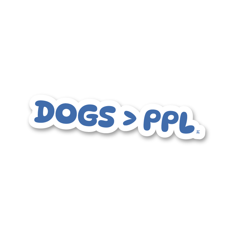 Dogs > PPL Sticker