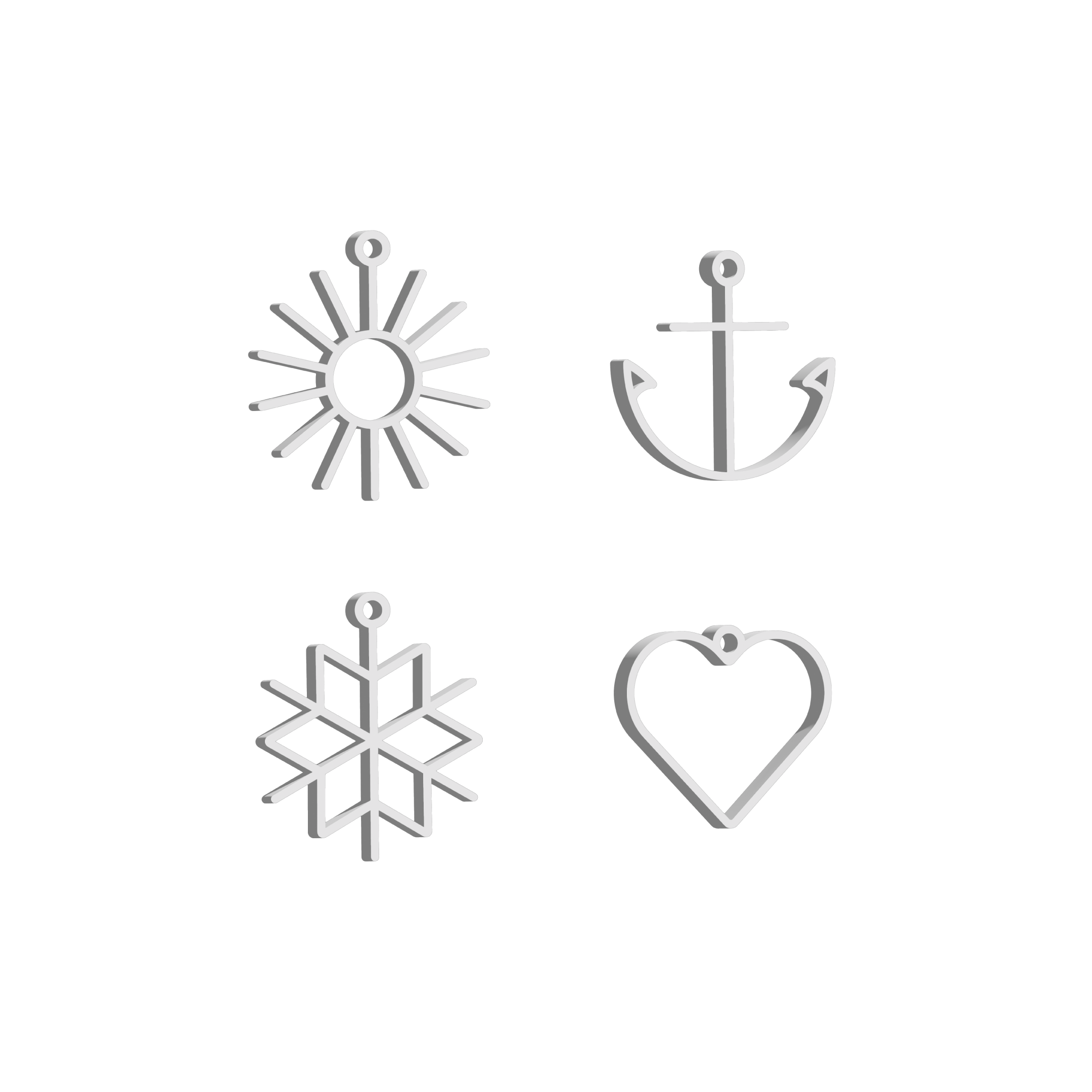 EA Icons Ornament Set