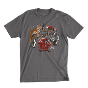 Erie Zoo Animal Collage Tee