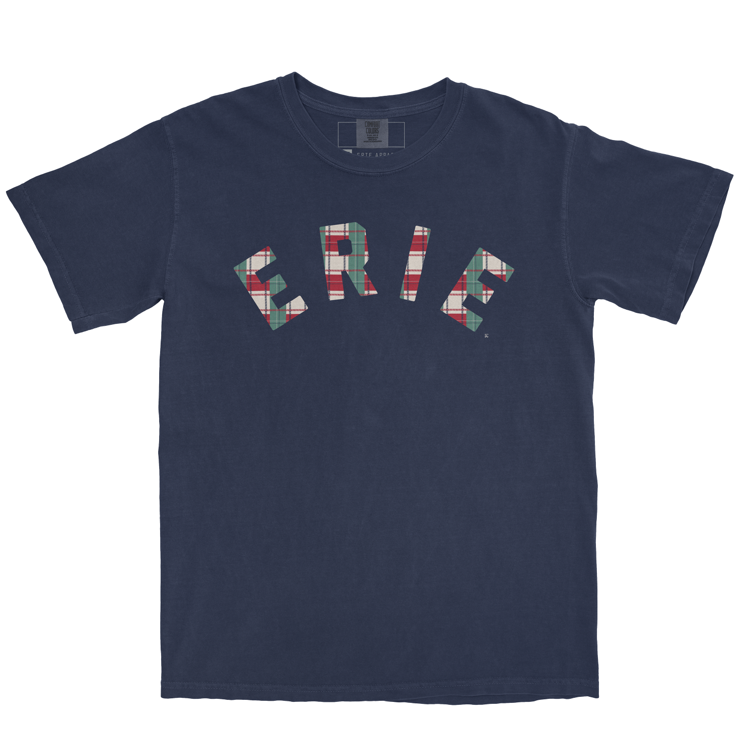 Erie Holiday Plaid Tee