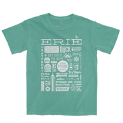 Erie Collage Tee - Seafoam