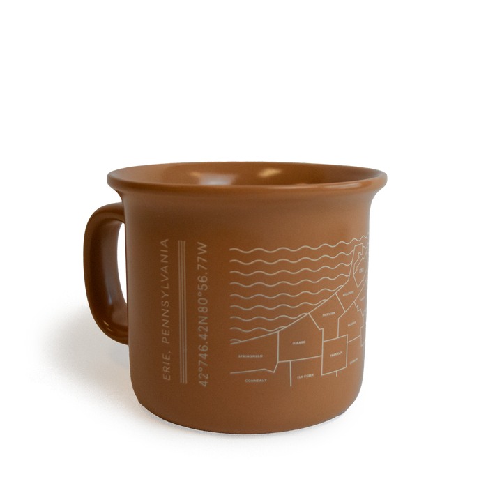 Erie County Map Mug