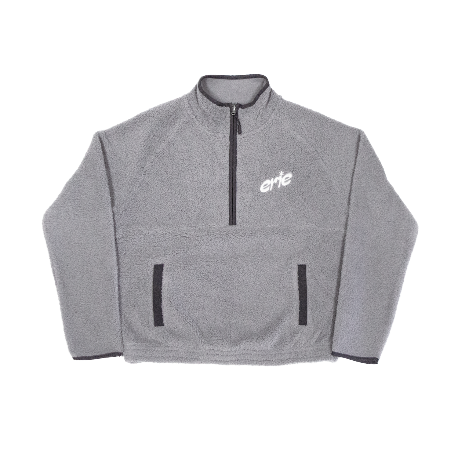 Erie Flurry Ladies Half-Zip Pullover - Grey