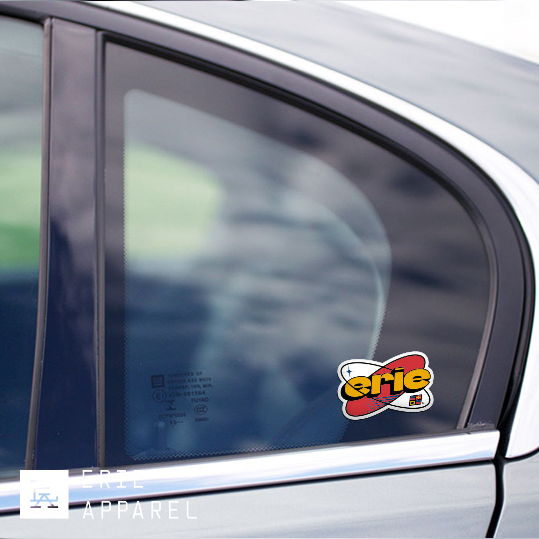 Erie Retro Sticker